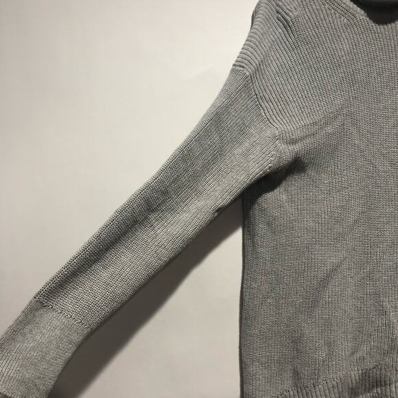 J Crew Women's Ribbed Cashmere Blend Relaxed Turtleneck Sweater Size M - Picture 4 of 6